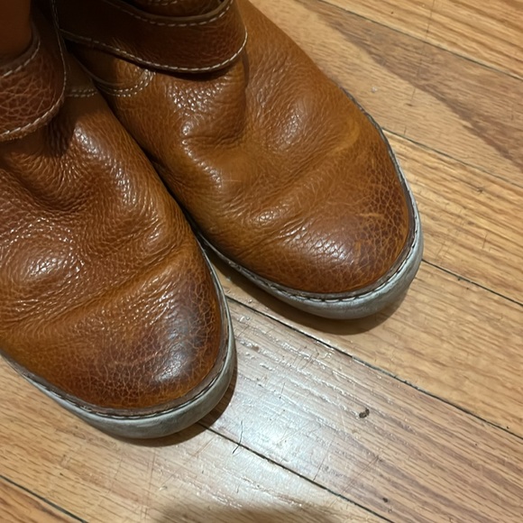 UGG Chestnut Leather Winter Boots - Picture 2 of 9